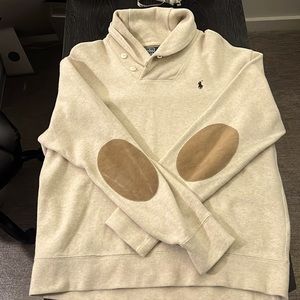 L polo quarter zip men’s sweater